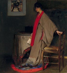 Young Woman in Kimono, c.1901 by Alfred Henry Maurer