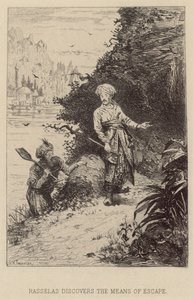 Rasselas Discovers the Means of Escape by Alfred Holst Tourrier