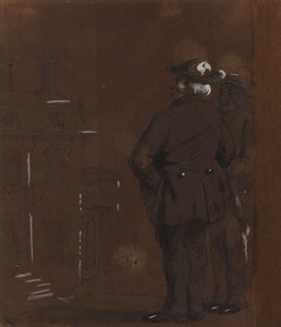 A Struggle for Happiness! by Alfred Jacob Miller