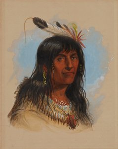“Big Bowl” (A Crow Chief) by Alfred Jacob Miller