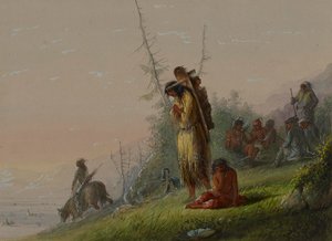 Encampment of Indians