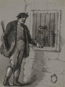 Irish Argument by Alfred Jacob Miller