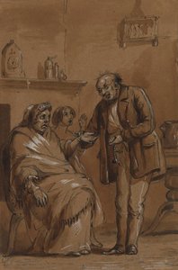 Now, Doctor, Do Please Tell Me by Alfred Jacob Miller