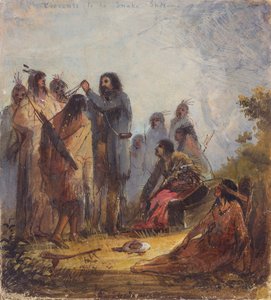 Presents to Snake Indians, c.1837