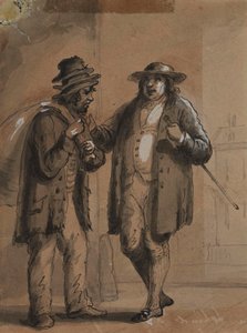 The Old Clothes Vendor by Alfred Jacob Miller