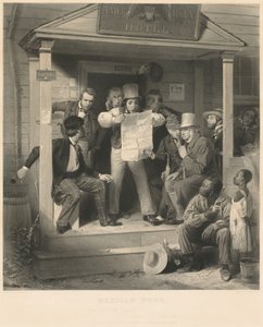 Mexican News by Alfred Jones, after Richard Caton Woodville