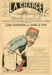 Cover of La Charge (1888), Satirical in Colors
