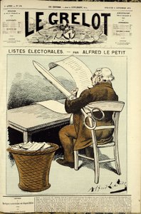 Illustration for the Cover of Le Grelot, No. 178
