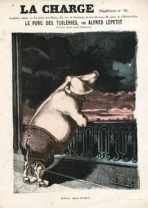 La Charge (1870), number 15, Satirical in Colors by Alfred Le Petit