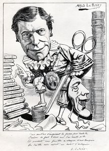 Victorien Sardou by Alfred Le Petit