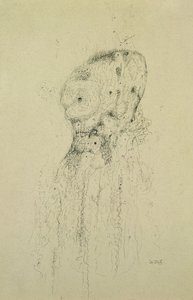 The Solitary One or The Thinker by Alfred Otto Wolfgang Schulze Wols