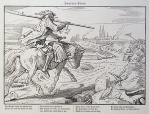 Death Rides to Town, plate 2 from 