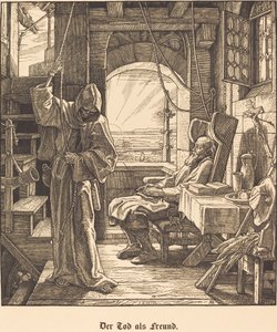Death as a Friend by Alfred Rethel