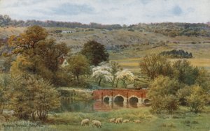 Boxhill Bridge, Dorking by Alfred Robert Quinton