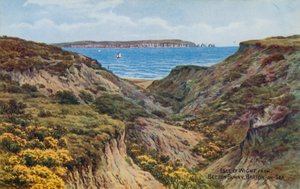 Isle of Wight, from Becton Bunny, Barton-on-Sea by Alfred Robert Quinton