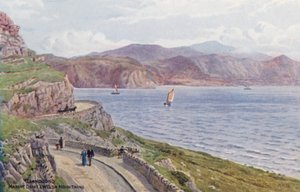 Llandudno, Marine Drive & Welsh Mountains