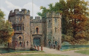 Palace Drawbridge, Wells by Alfred Robert Quinton