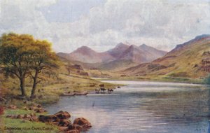 Snowdon, from Capel Curig