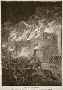 Fall of the Alamo, from a book pub. 1896
