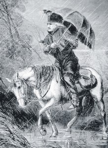 The Circuit Rider by Alfred Rudolph (after) Waud