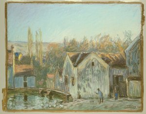 A Corner of Moret-sur-Loing
