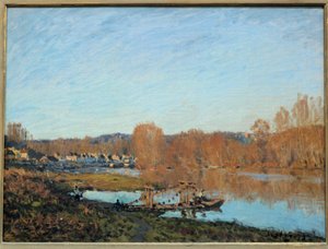 Autumn on the banks of the Oise in 1873