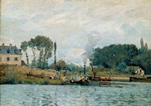 Boats at the Bougival Lock