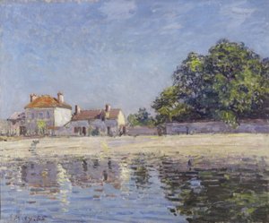 The River Loing at Saint-Mammes