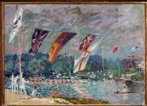Regatta in Molesey, England