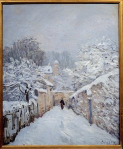 Snow at Louveciennes