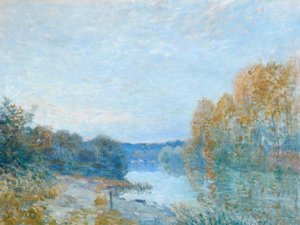 Autumn Evening on the River