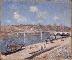 The Beach at Saint-Mammès