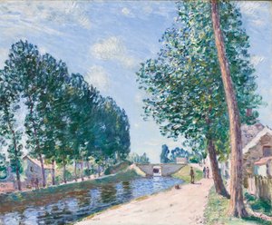 The Loing Canal at Moiret, c.1892