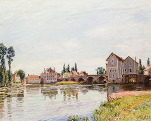 The Loing Below the Pont de Moret
