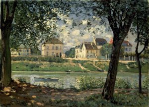 Villeneuve-la-Garenne by Alfred Sisley