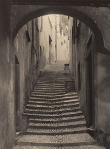 A Street in Bellagio by Alfred Stieglitz