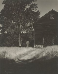 Barn, Lake George, 1936 by Alfred Stieglitz