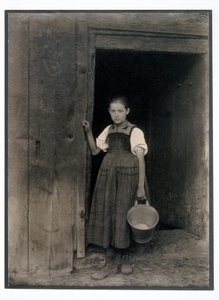 Black Forest Peasant Girl by Alfred Stieglitz