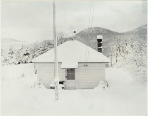 First Snow and the Little House by Alfred Stieglitz