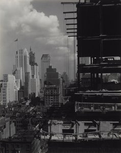 From My Window at An American Place, North by Alfred Stieglitz