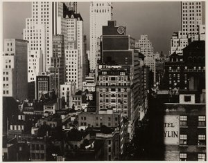 From My Window at An American Place, North by Alfred Stieglitz