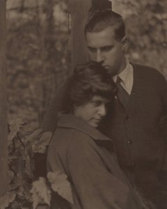 Kitty Stieglitz and Edward Stieglitz by Alfred Stieglitz