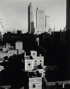 New York from the Shelton by Alfred Stieglitz