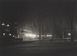 Night, New York by Alfred Stieglitz