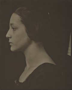 Portrait of Eva Herrmann by Alfred Stieglitz