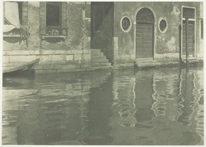 Reflections - Venice by Alfred Stieglitz