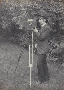 Self-Portrait, Freienwalde a. O. by Alfred Stieglitz