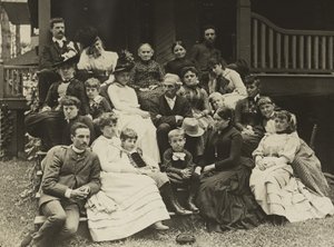 Stieglitz Family at Oaklawn, Lake George