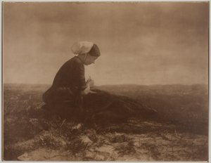 The Net Mender by Alfred Stieglitz