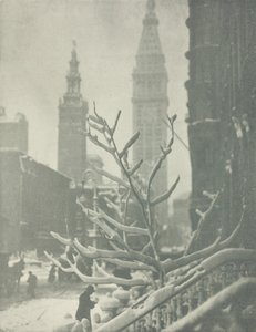 Two Towers, New York, 1911 by Alfred Stieglitz
